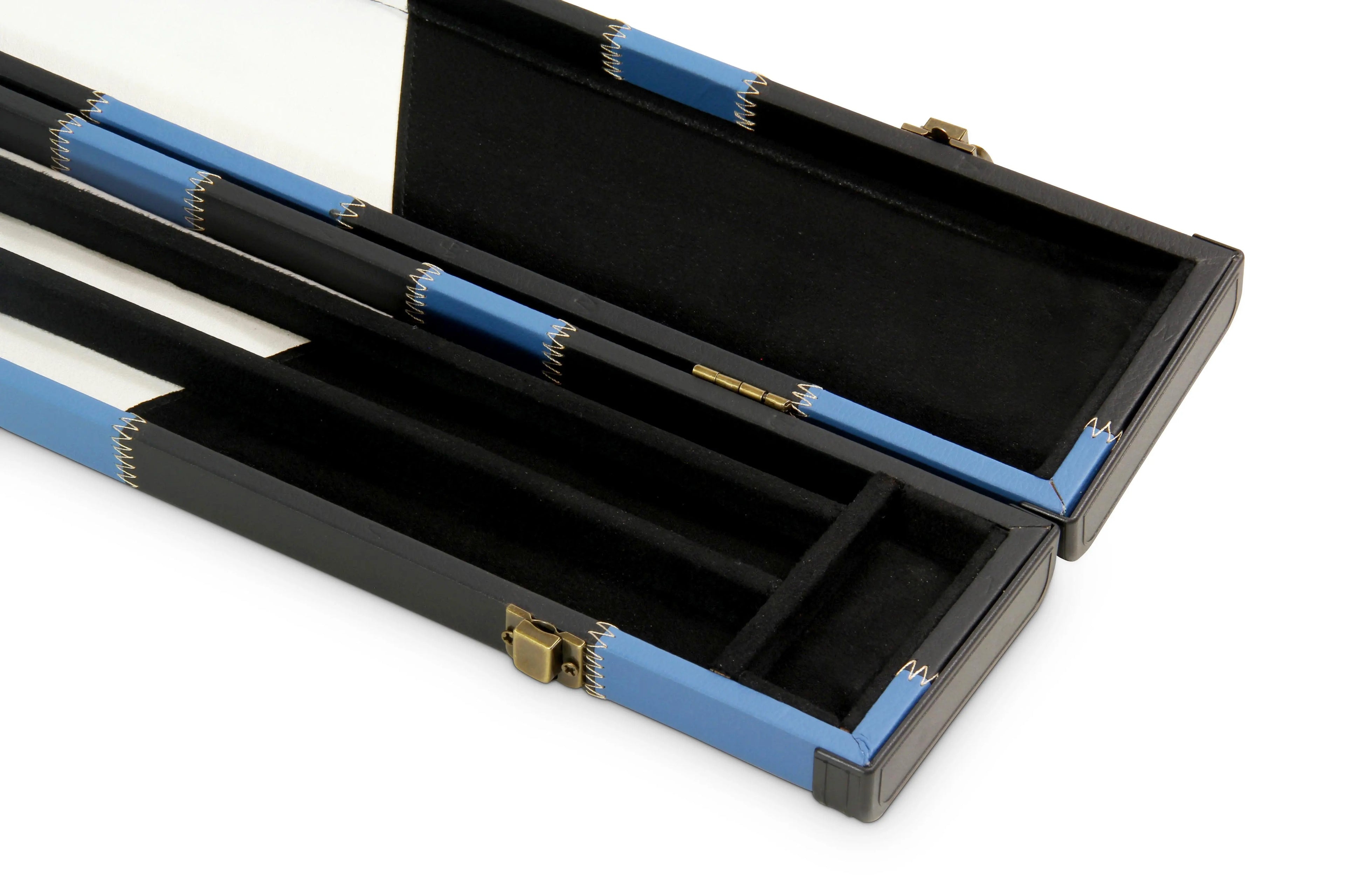 Baize Master wide 1-piece patch cue case - 3 cues Cue + Case