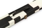 Baize Master wide 1-piece patch cue case - 3 cues Cue + Case
