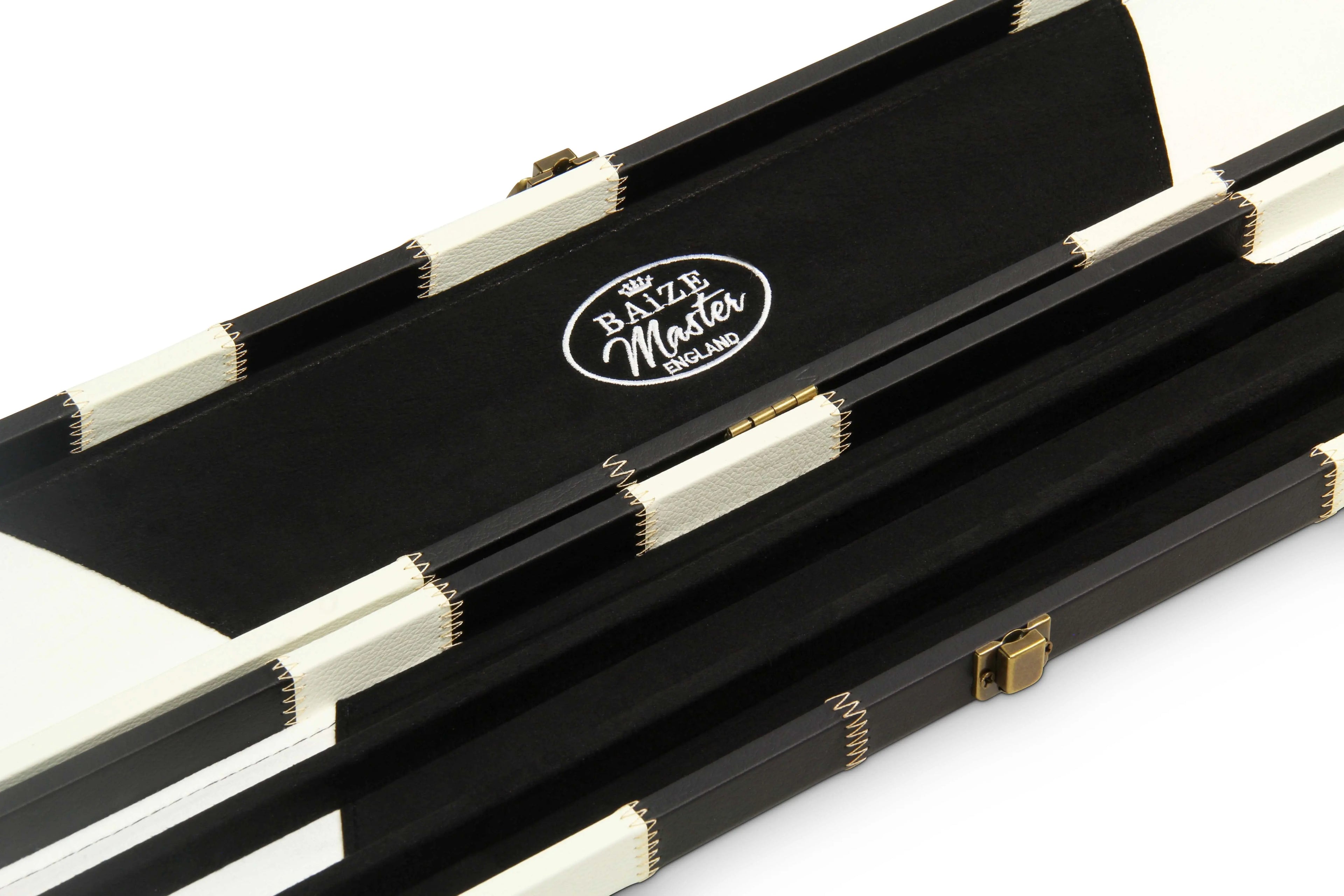 Baize Master wide 1-piece patch cue case - 3 cues Cue + Case