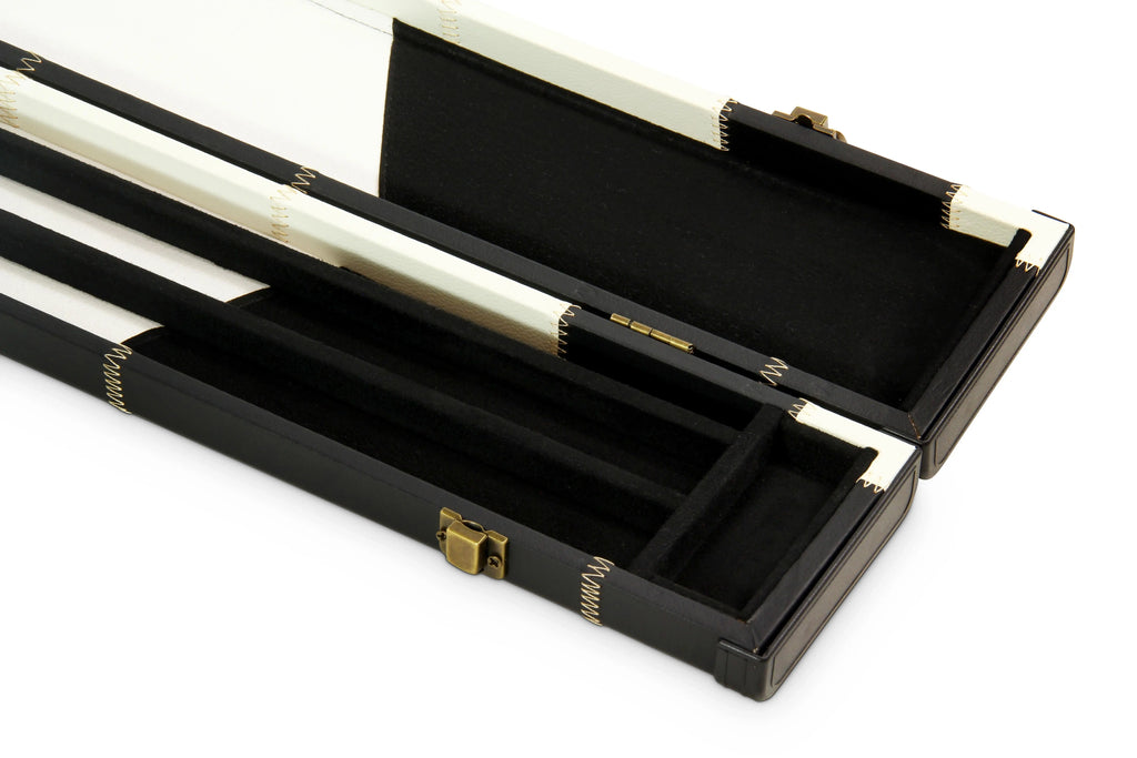 Baize Master wide 1-piece patch cue case - 3 cues Cue + Case