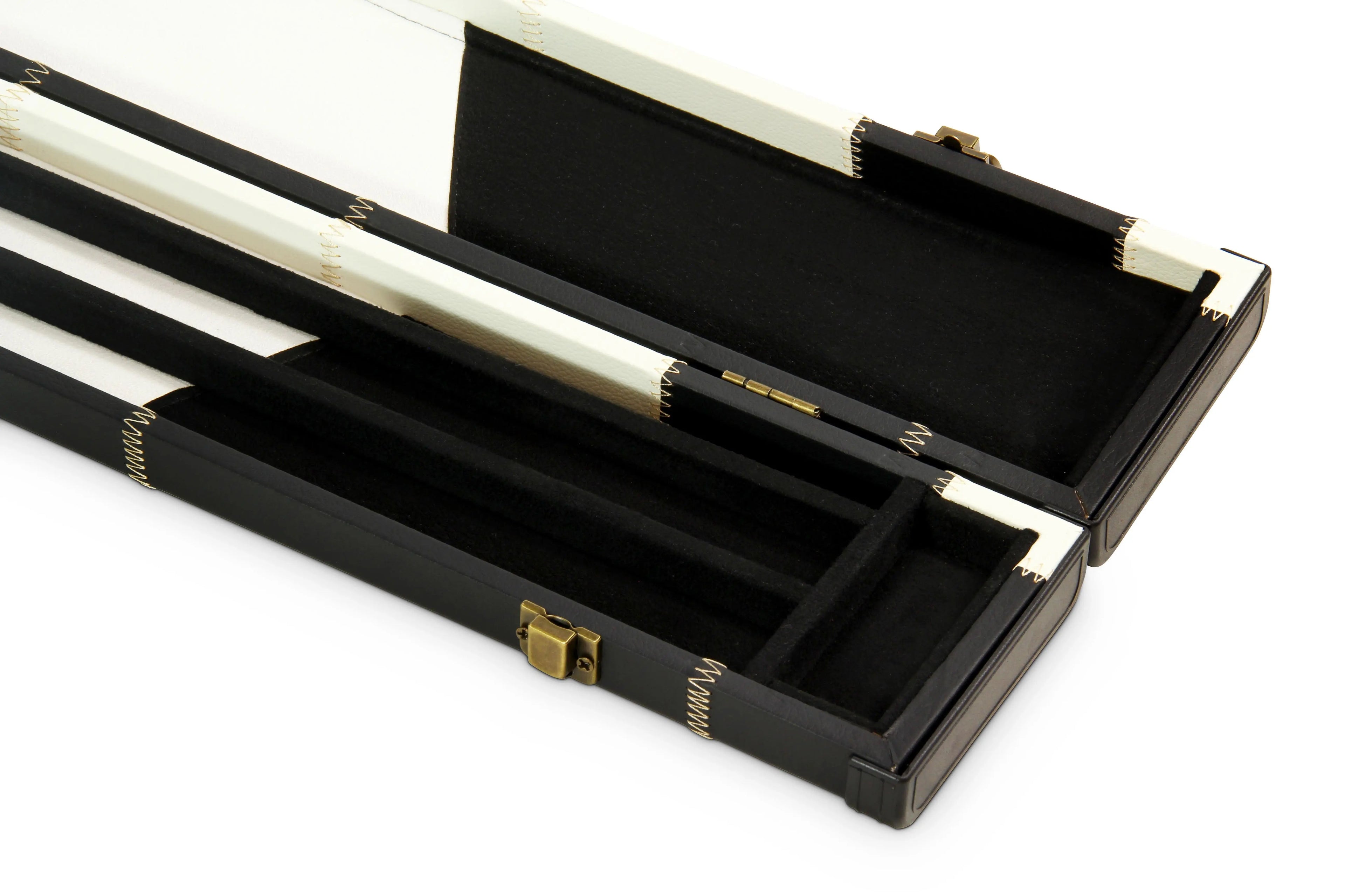 Baize Master wide 1-piece patch cue case - 3 cues Cue + Case