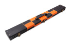 Deluxe chequered 2-piece cue case - 3 slot