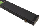 Deluxe wide chequered 1-piece cue case - 3 cues