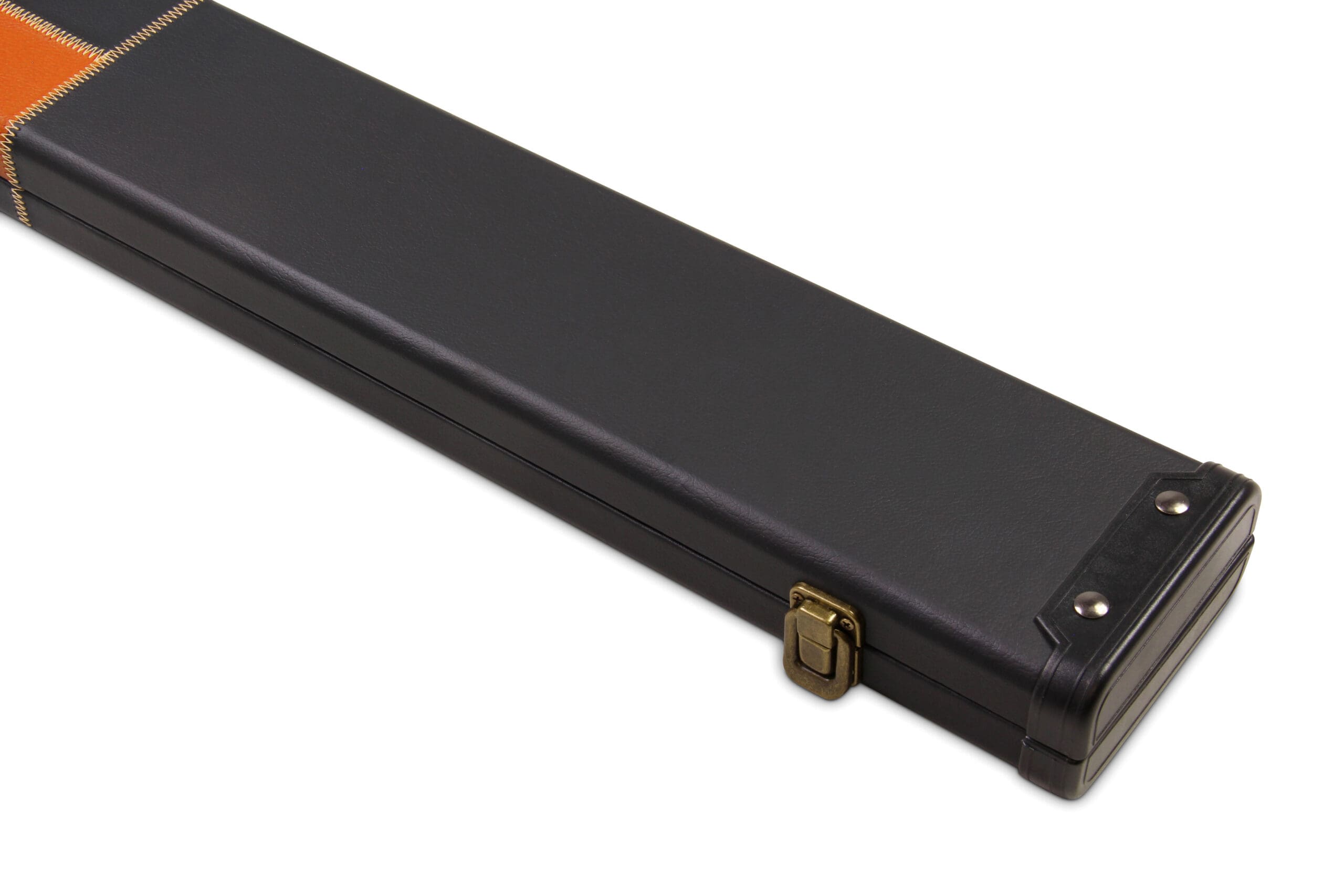 Deluxe wide chequered 1-piece cue case - 3 cues