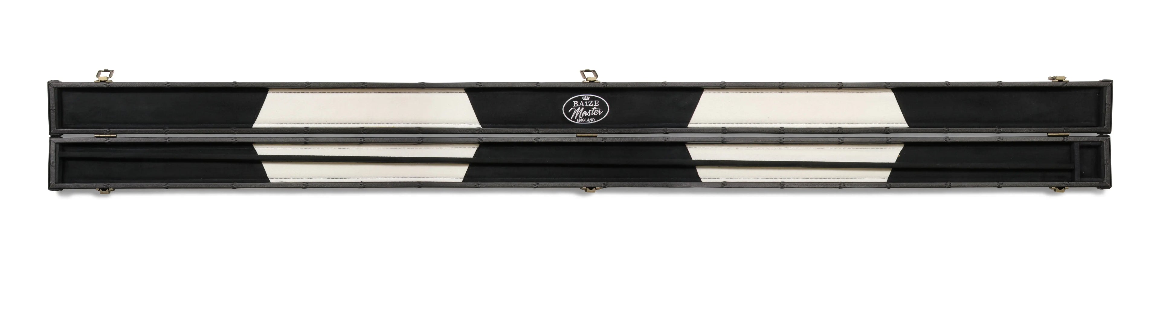 Baize Master 1-piece luxury patch cue case - 2 cues Cue + Case
