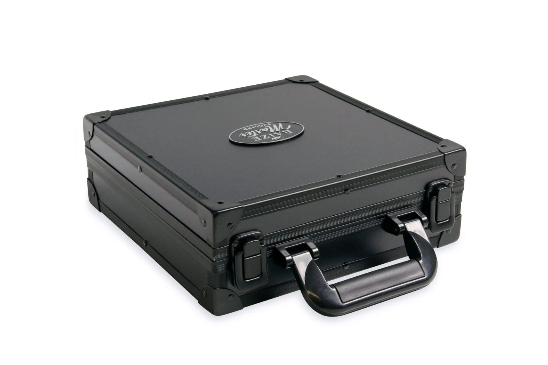 Baize Master black aluminium 16-ball pool ball case
