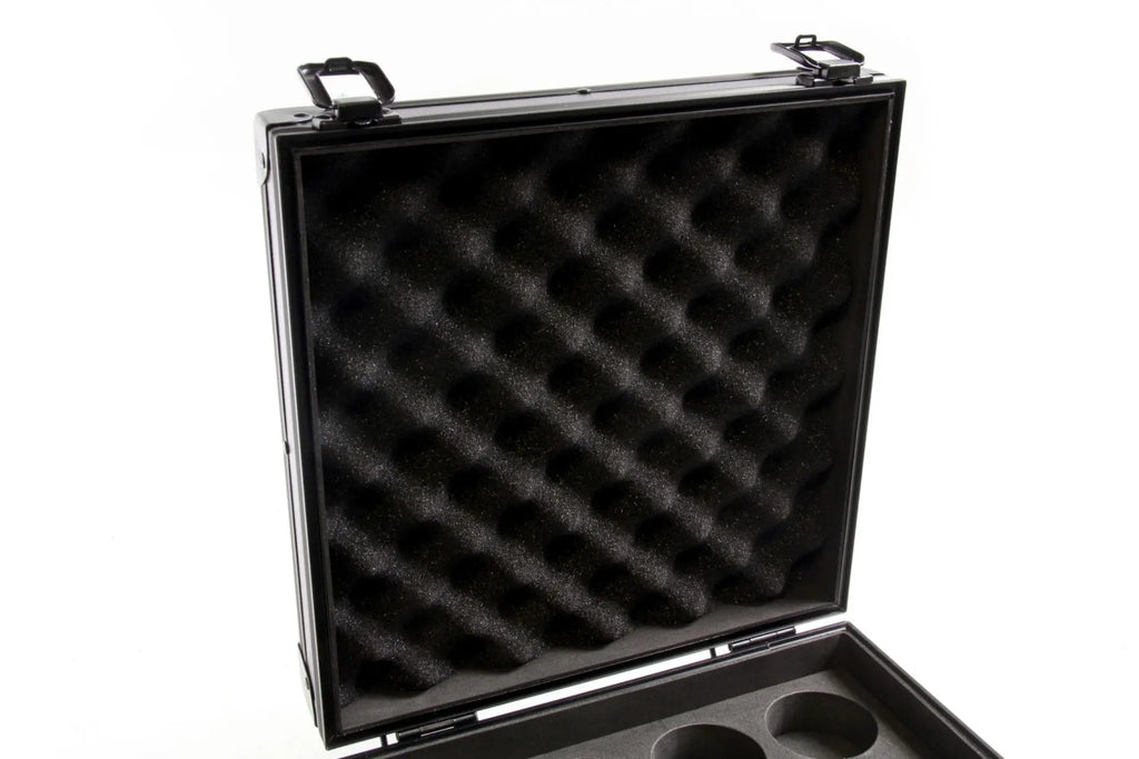 Baize Master black aluminium 16-ball pool ball case