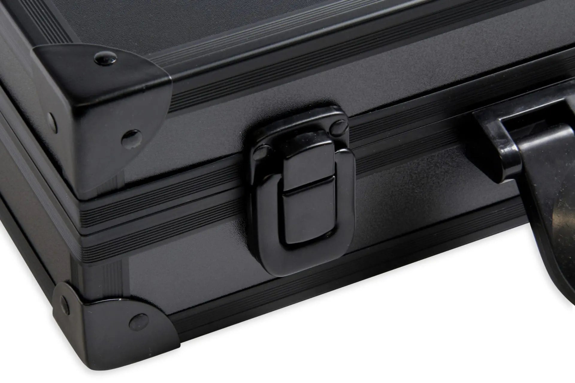 Baize Master black aluminium 16-ball pool ball case