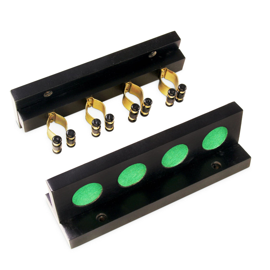 Funky Chalk 4-way wall-mounted cue rack