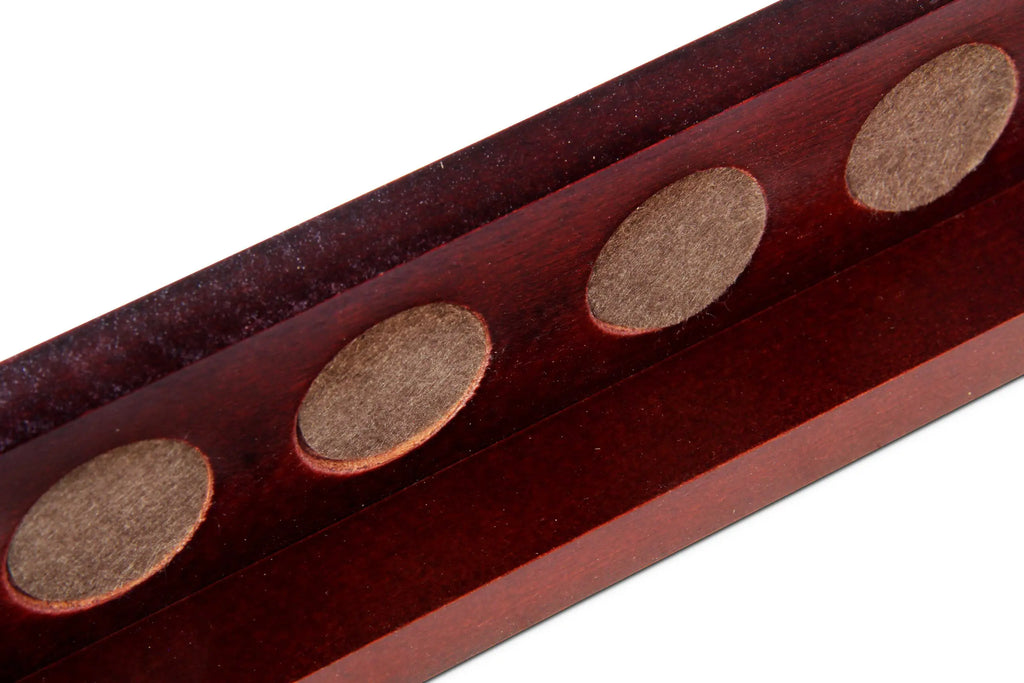 Funky Chalk 4-way wall-mounted cue rack
