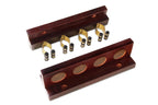 Funky Chalk 4-way wall-mounted cue rack