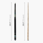 Jonny 8 Ball Aqua Riss 57-inch 2-piece pool cue