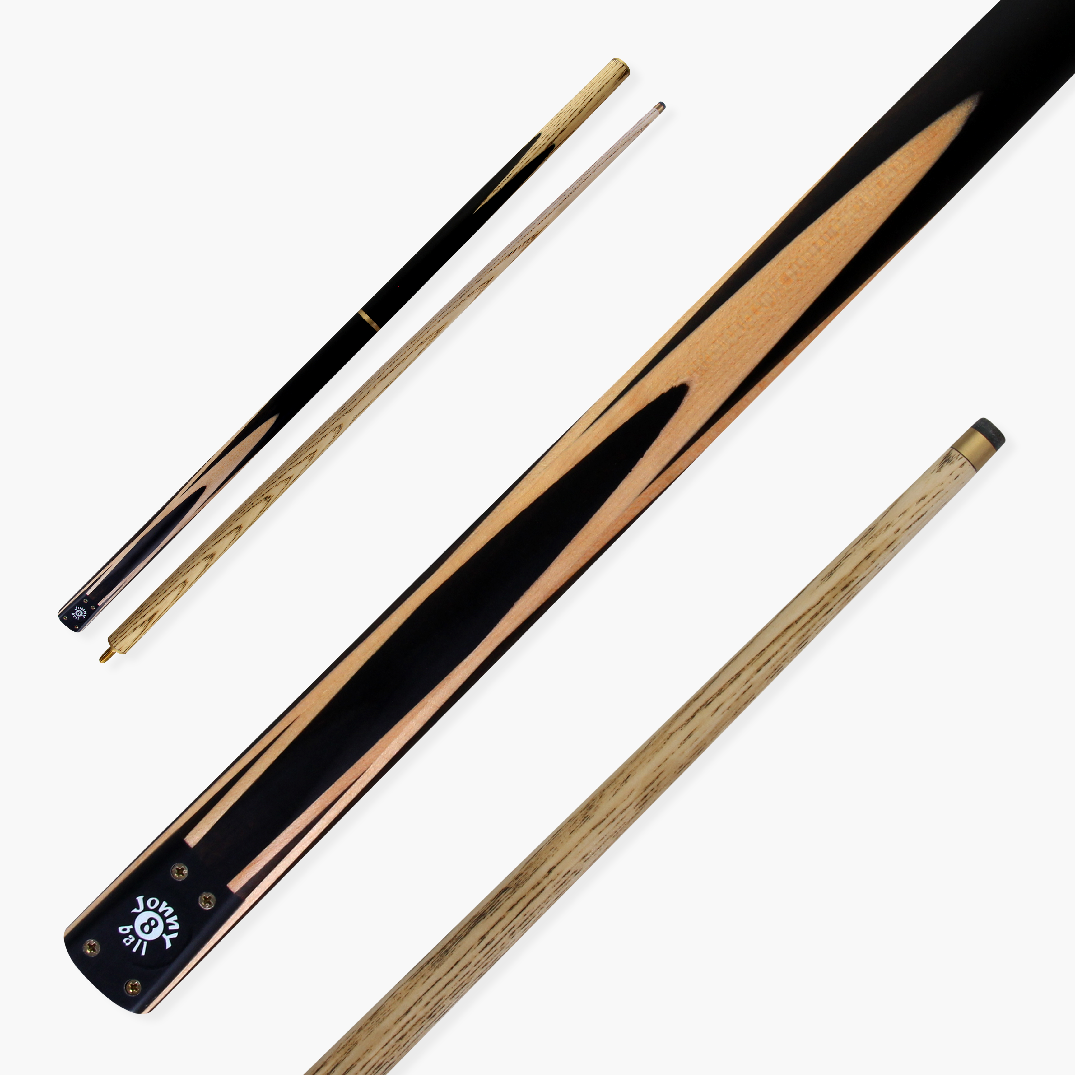 Jonny 8 Ball adjustable 57-inch 3-piece cue