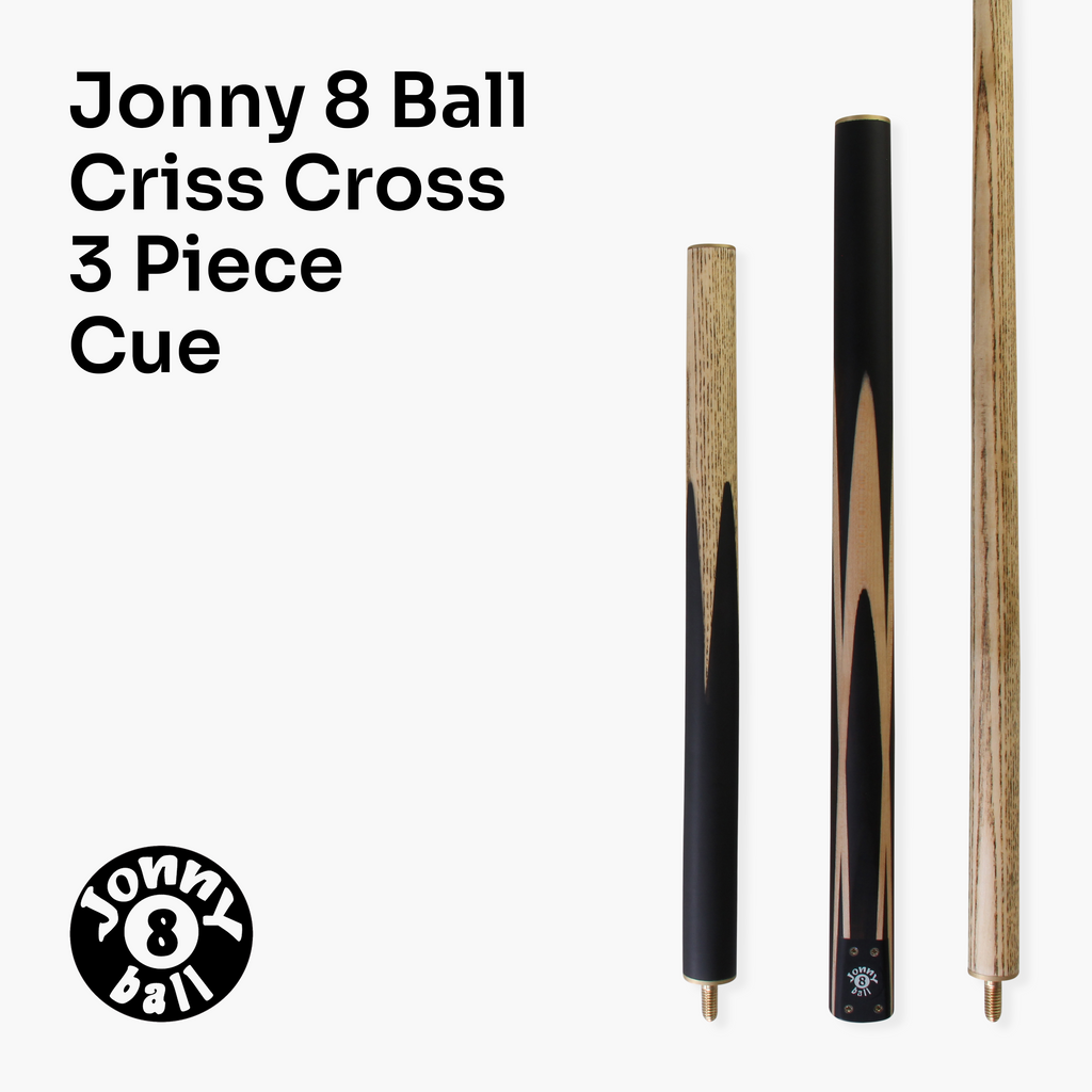 Jonny 8 Ball adjustable 57-inch 3-piece cue