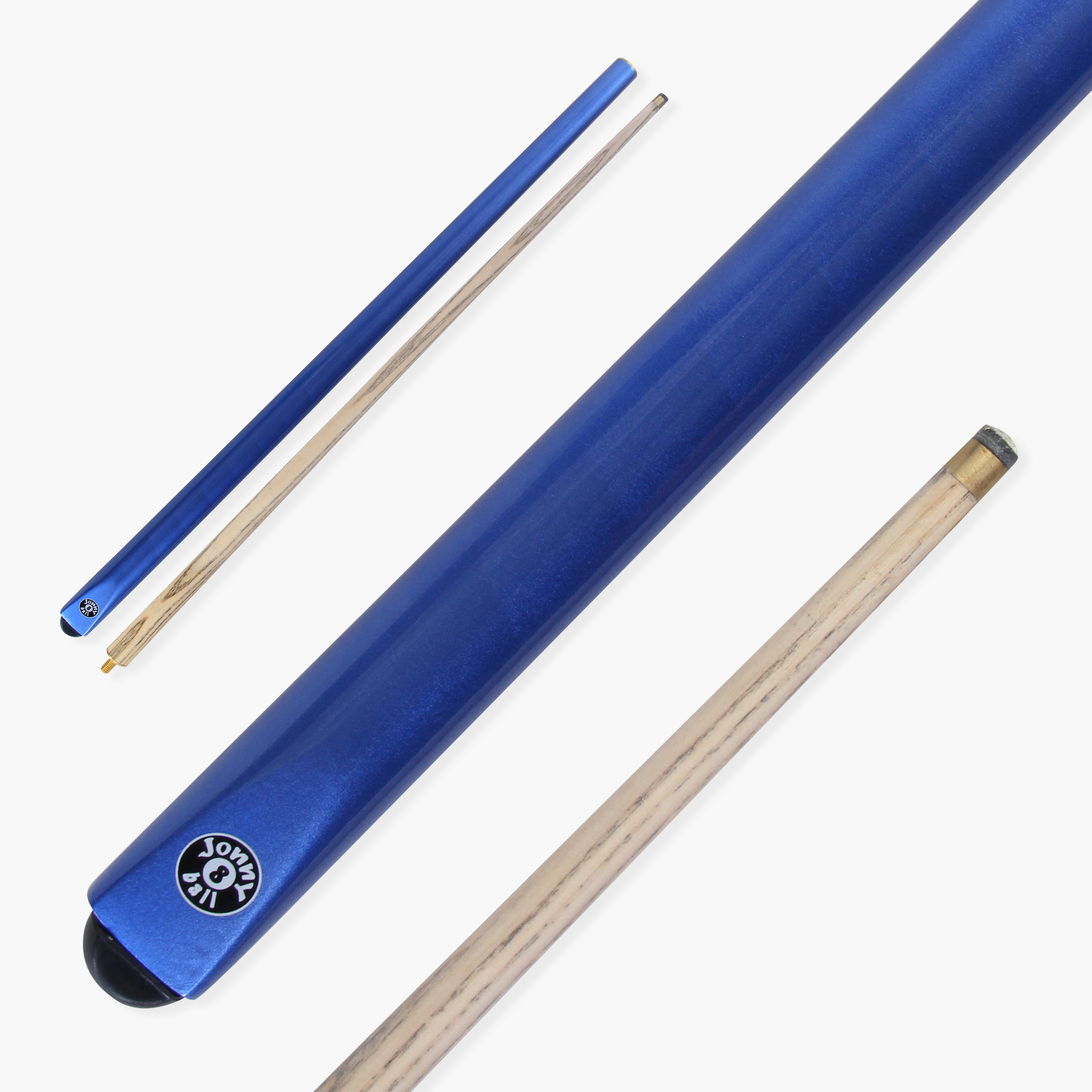 Jonny 8 Ball Metallic E-Series 2-piece cue Cue + Case