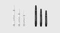 Loxley Spring Fitted Nylon Stems / Shafts