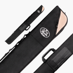LONG LUXURY THICK PADDED 3pc Cue Case for 3/4 JOINT Snooker Cue & Extension