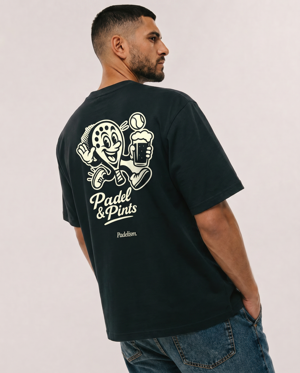 Padel & Pints - Heavyweight T-Shirt
