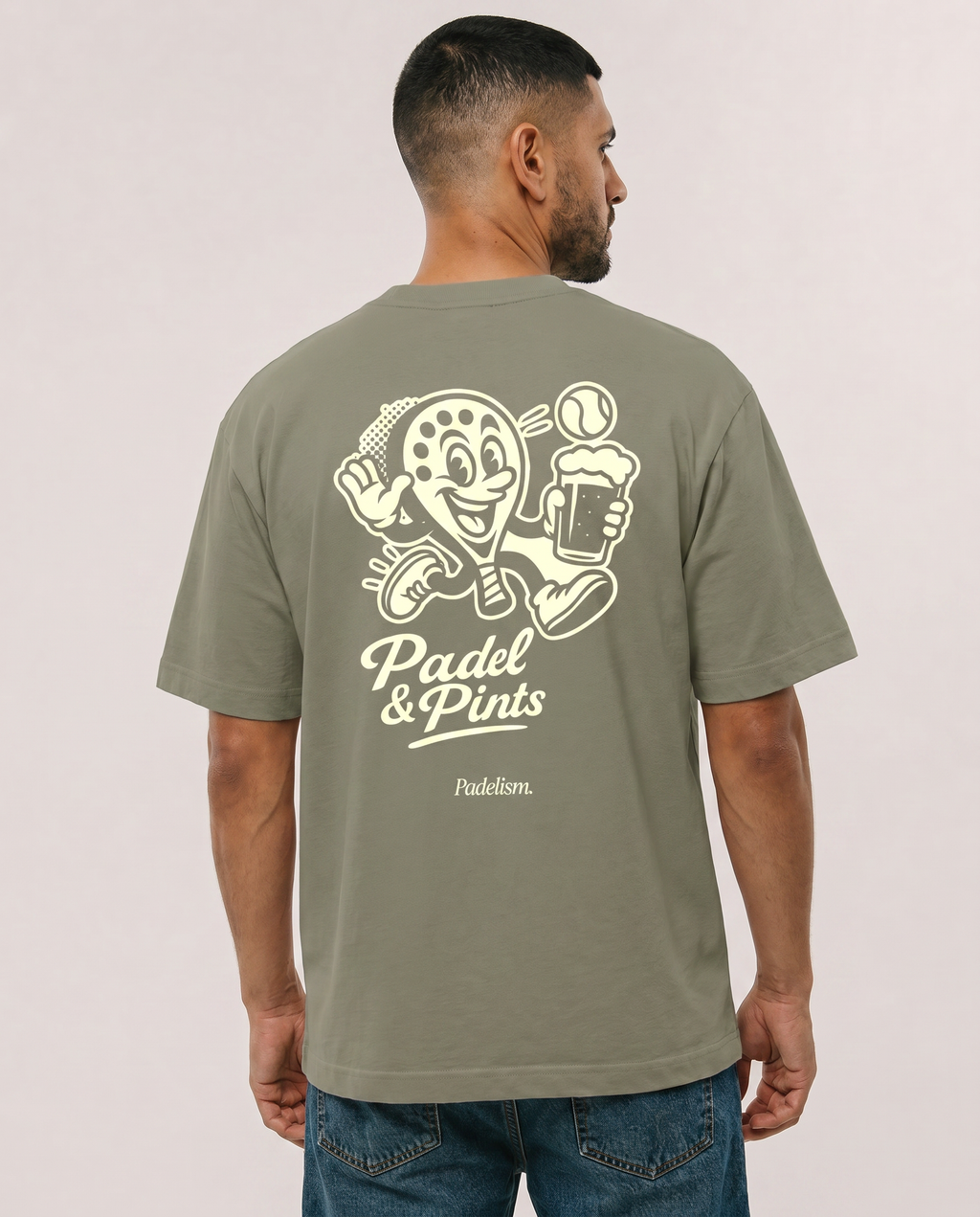 Padel & Pints - Heavyweight T-Shirt