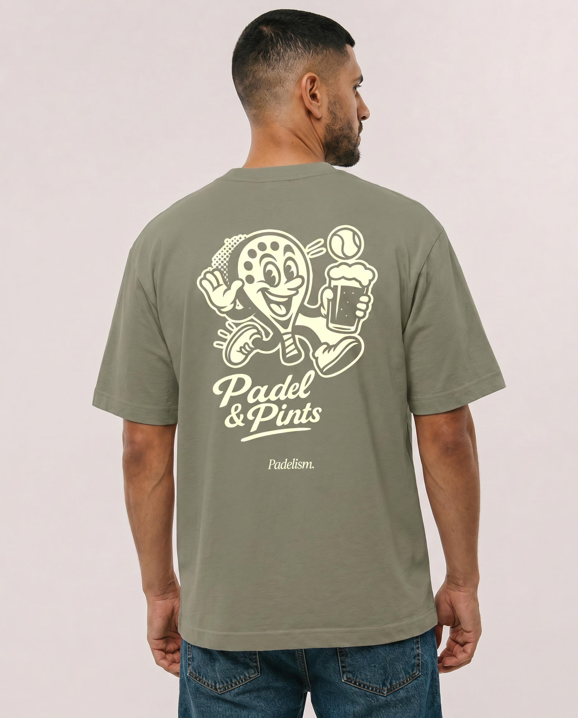 Padel & Pints - Heavyweight T-Shirt