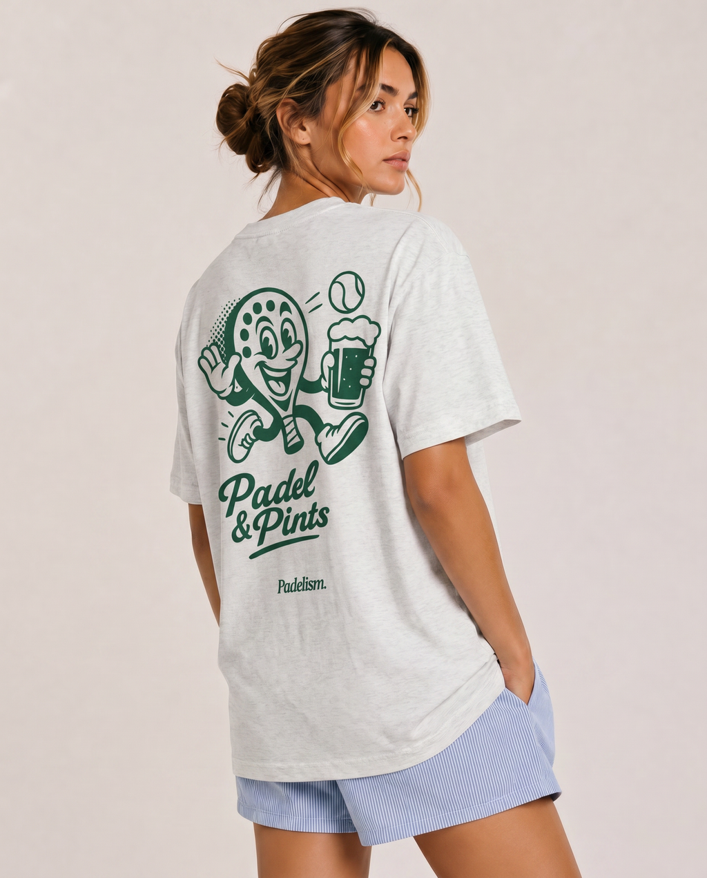 Padel & Pints - Heavyweight T-Shirt