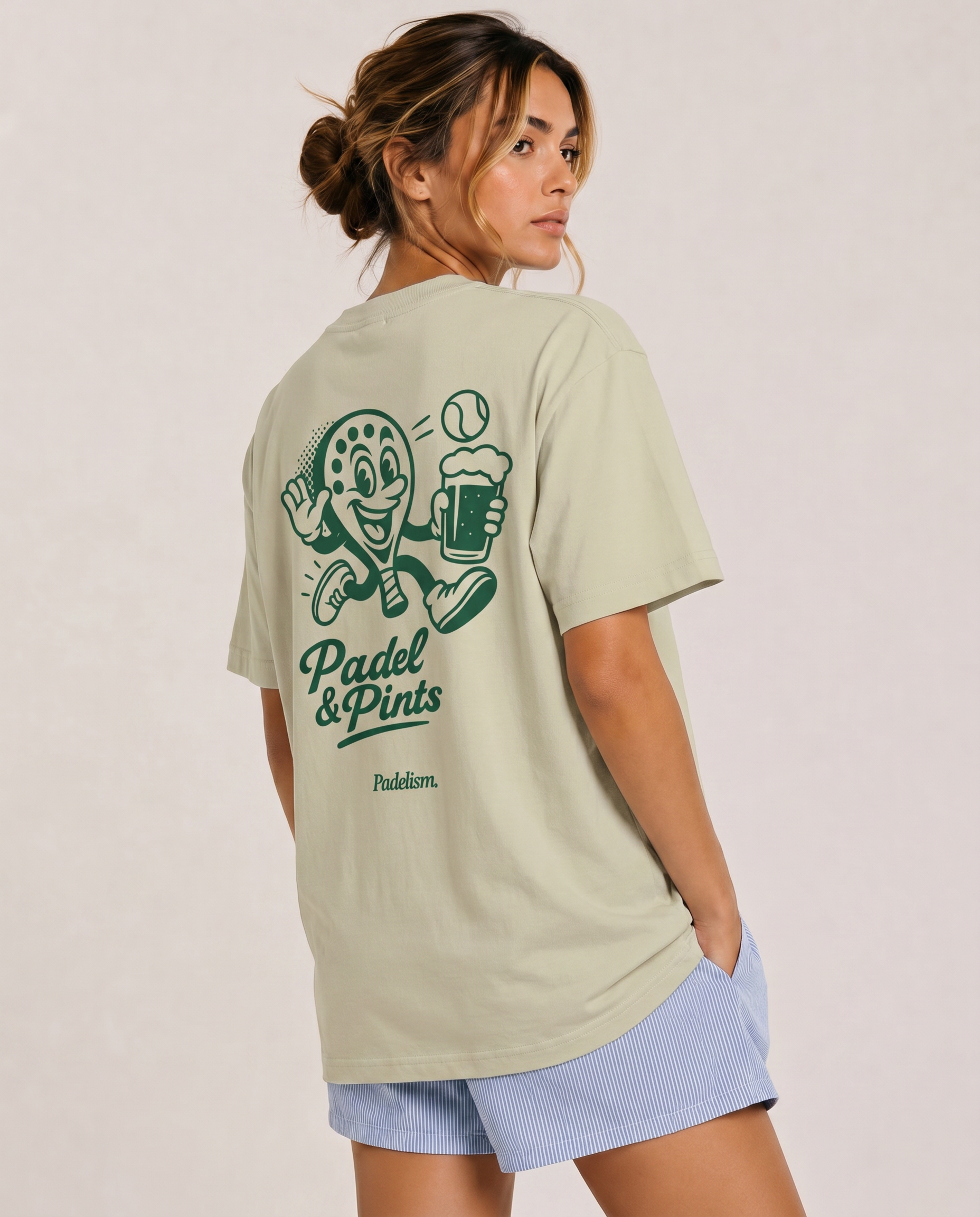 Padel & Pints - Heavyweight T-Shirt