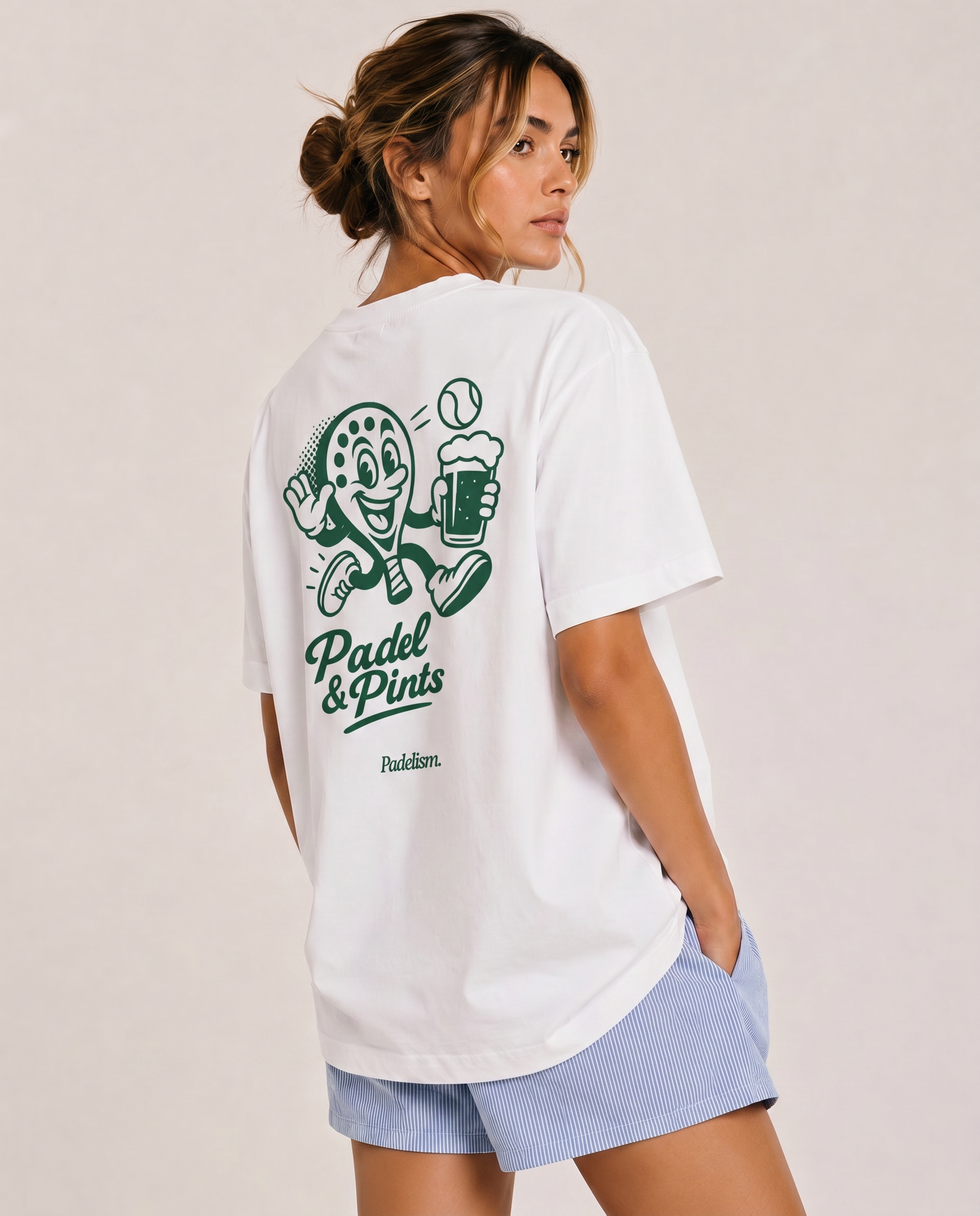 Padel & Pints - Heavyweight T-Shirt