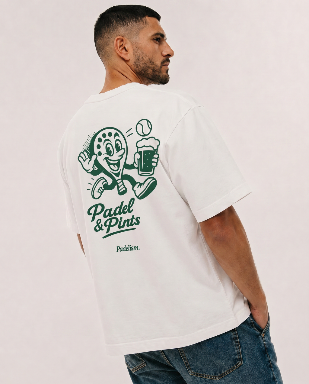 Padel & Pints - Heavyweight T-Shirt
