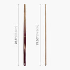 Baize Master Purple Heart 57-inch adjustable 3-piece cue