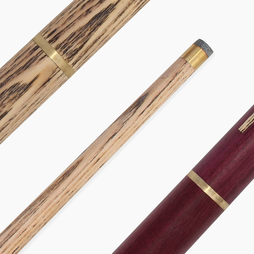 Baize Master Purple Heart adjustable cue and case set