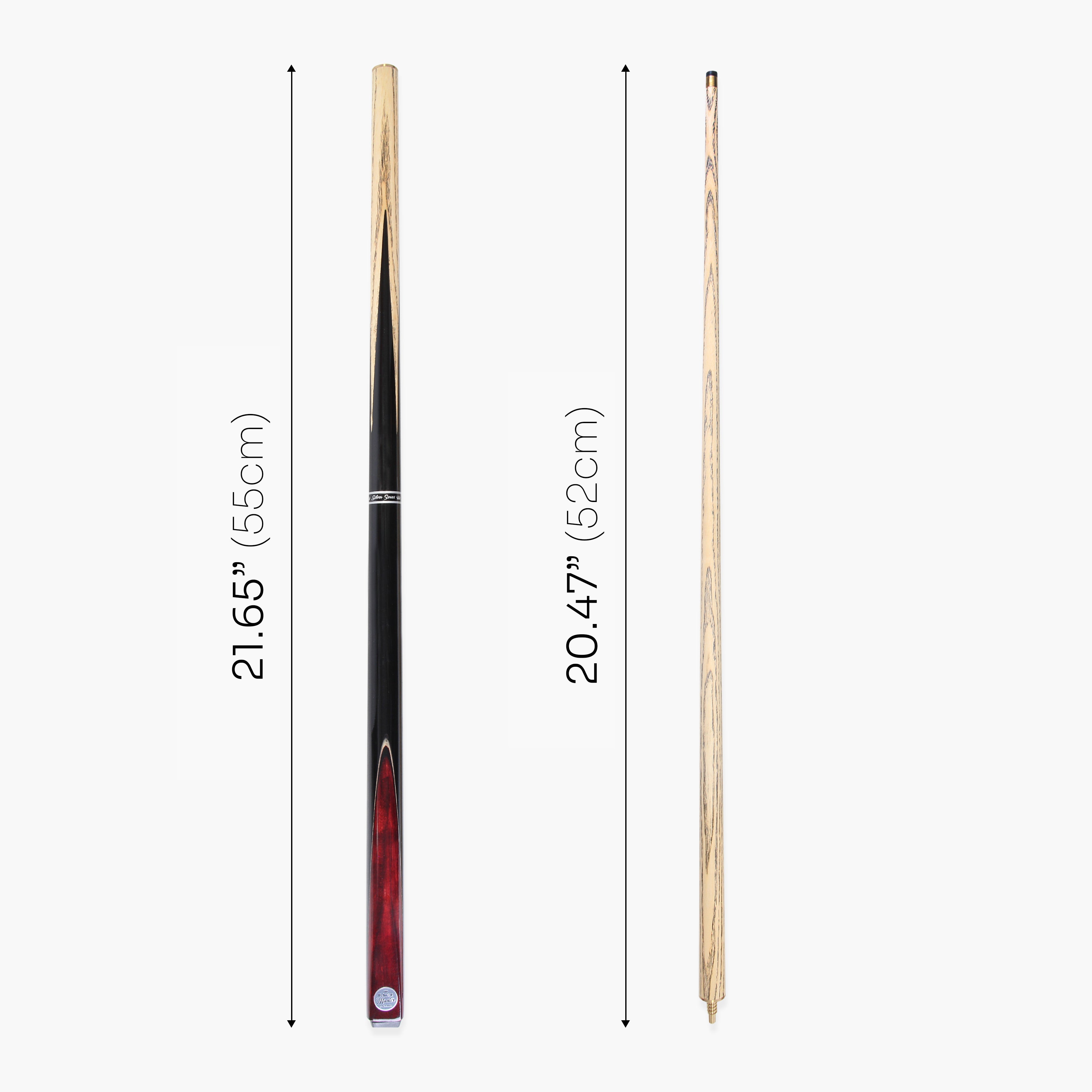 Baize Master Silver Series Conquest 42-inch junior cue and case set