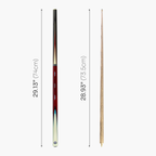Jonny 8 Ball COMET 57 Inch 2 Piece Centre Joint Ash English Pool Cue with 8.5mm Tip