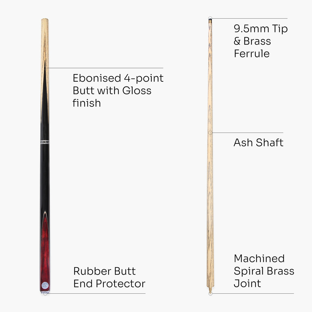 Baize Master Victory 57-inch 2-piece cue - 9.5mm tip