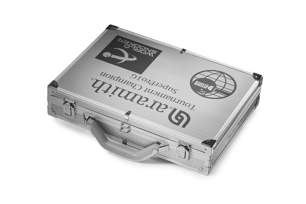 Aramith Tournament Champion SuperPro 1G Snooker Balls with Carry Case - As used by WST, IBSF, WSF