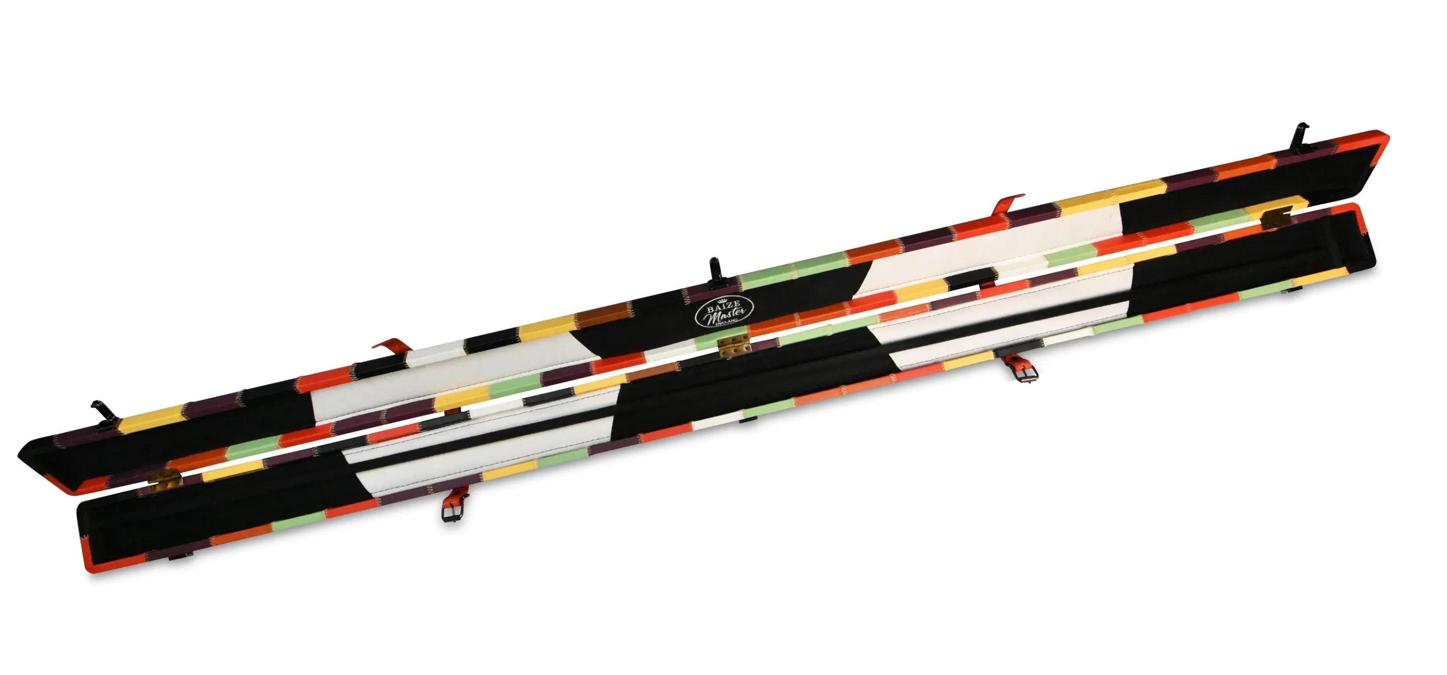Baize Master 1-piece luxury patch cue case - 2 cues Cue + Case