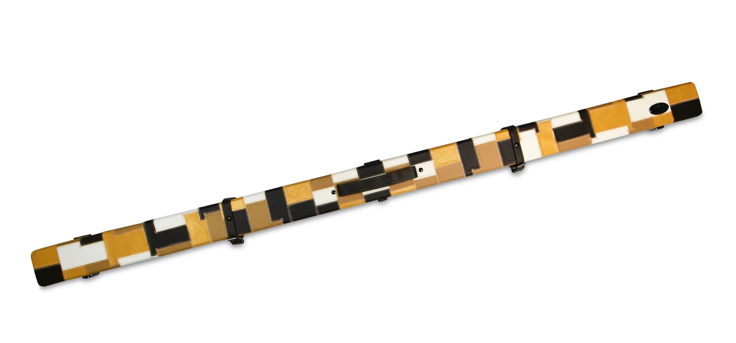 Baize Master 1-piece luxury patch cue case - 2 cues Cue + Case