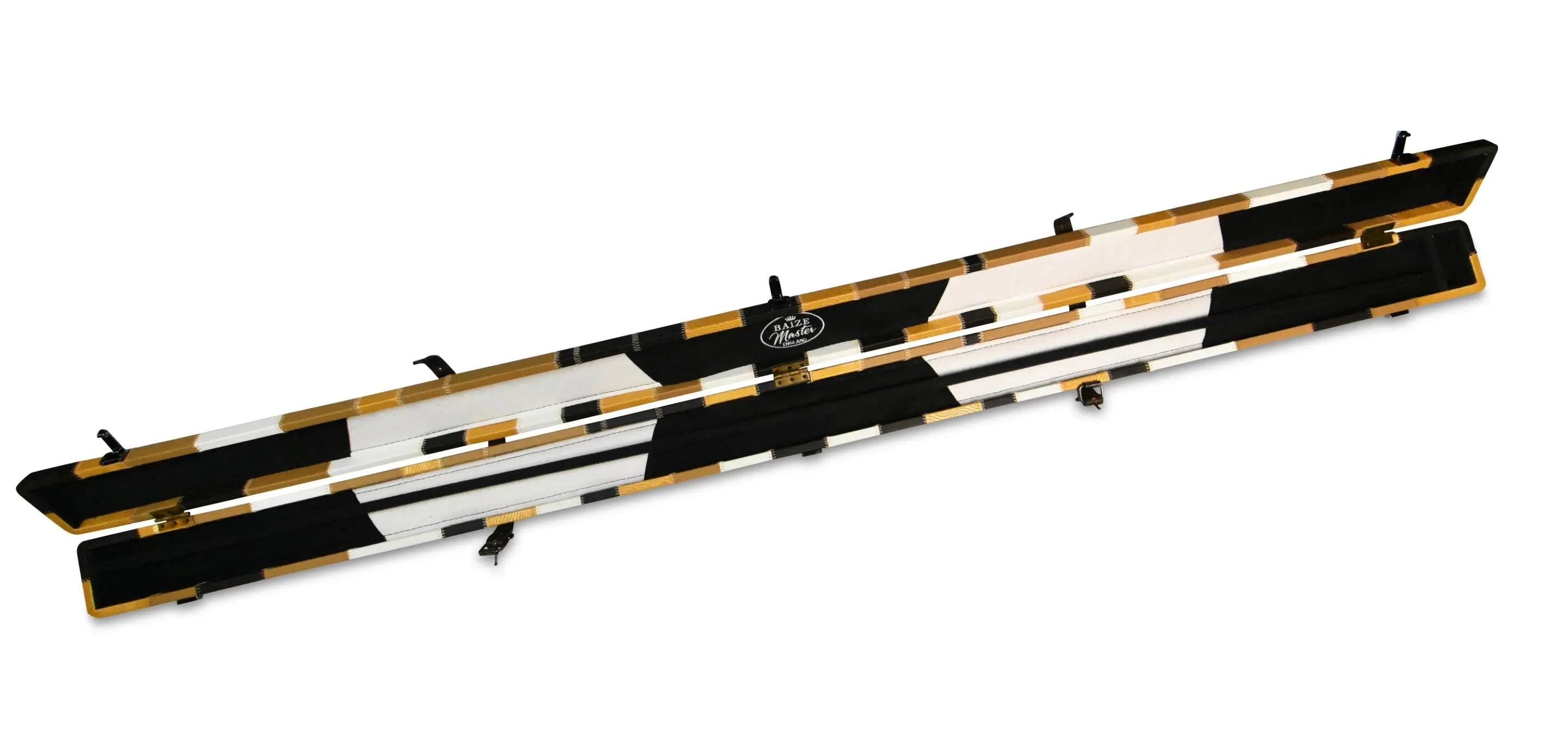 Baize Master 1-piece luxury patch cue case - 2 cues Cue + Case