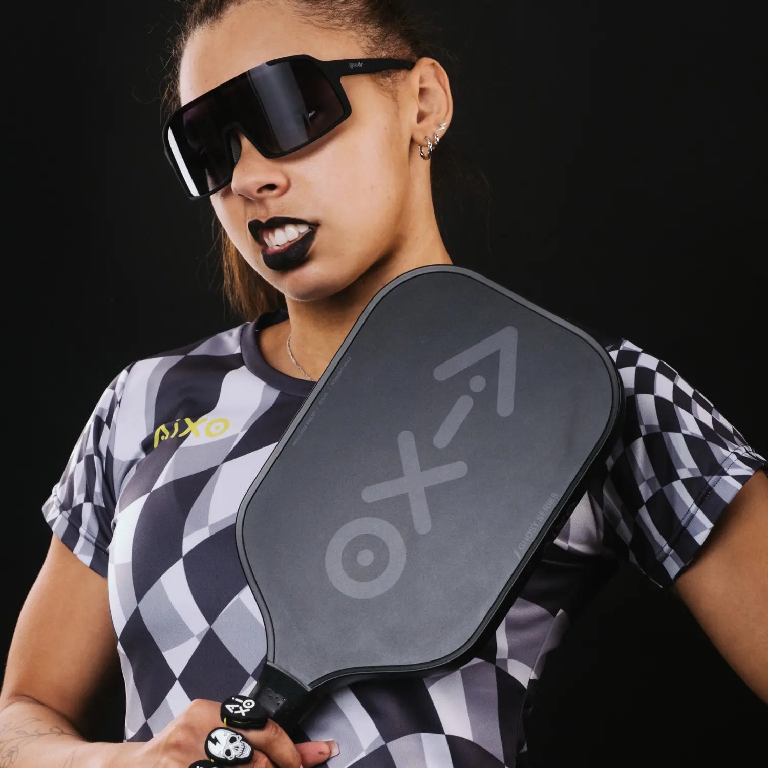 Aixo CP03 Ghost Series Ultra Noir T700 Carbon Pickleball Padel Aixo