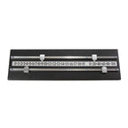 Black wooden 2-player snooker scoreboard