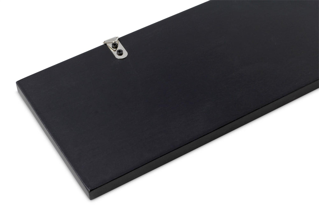 Black wooden 2-player snooker scoreboard