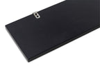 Black wooden 2-player snooker scoreboard