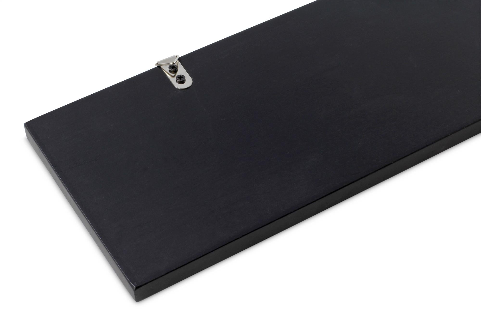 Black wooden 2-player snooker scoreboard