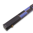 Deluxe chequered 3/4 cue case