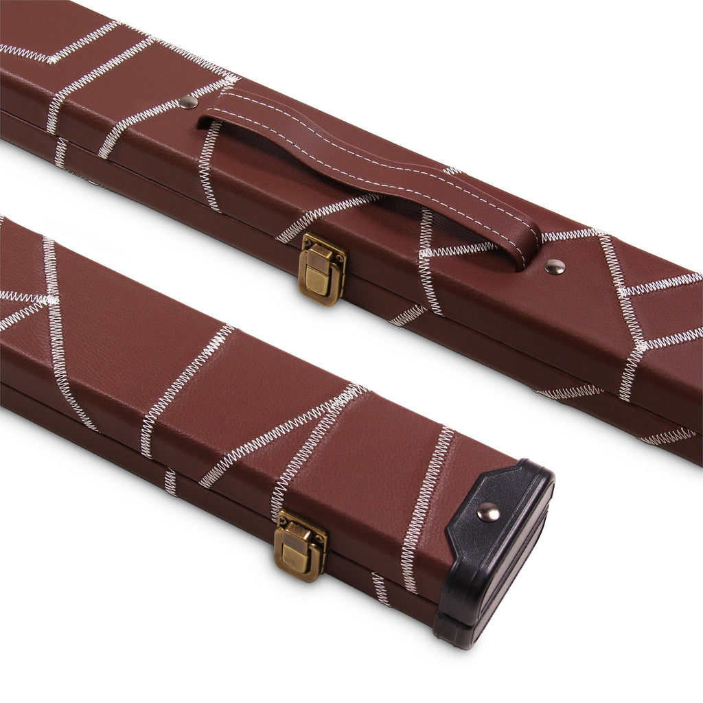 Deluxe crazy stitch 3/4 cue case