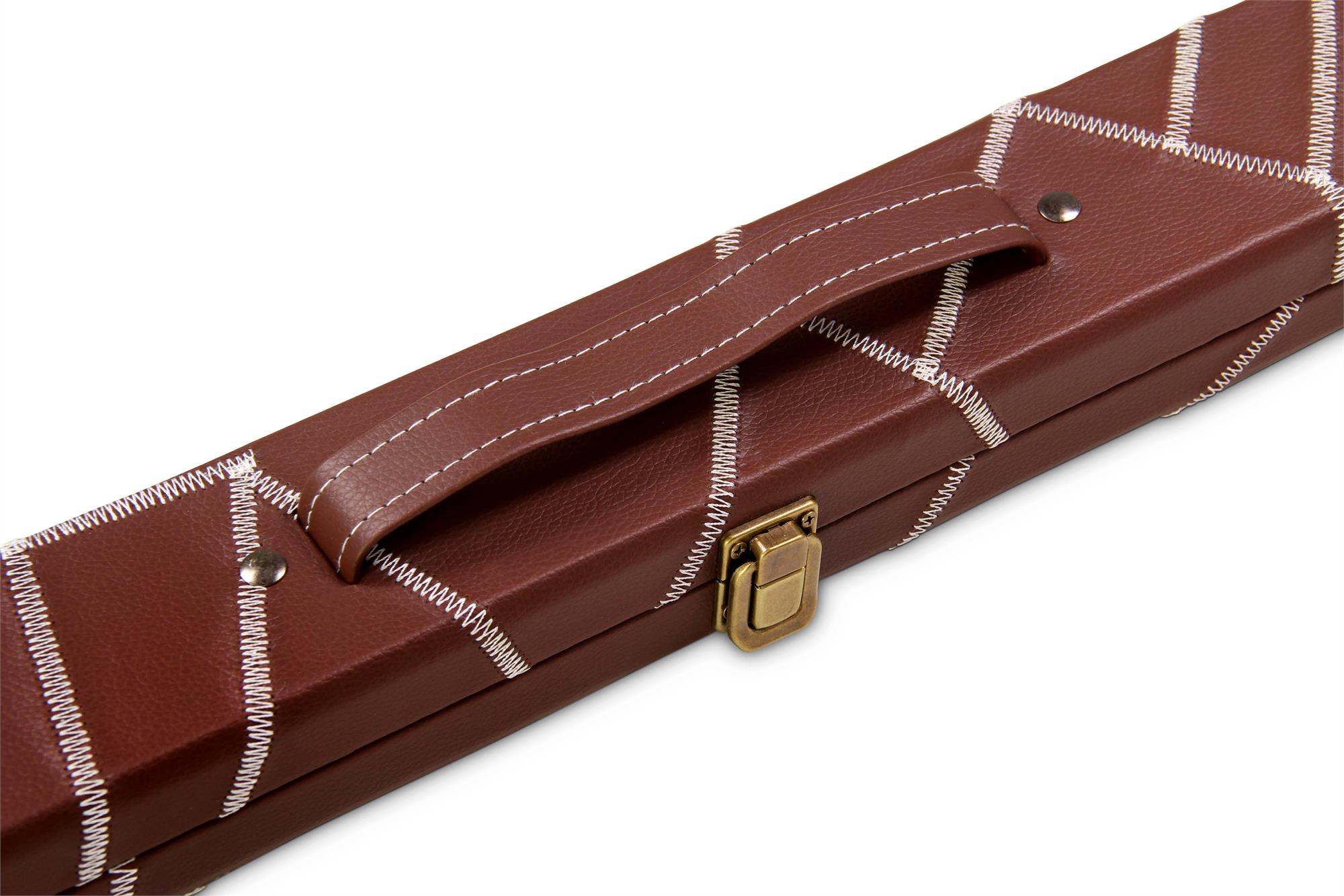 Deluxe crazy stitch 3/4 cue case