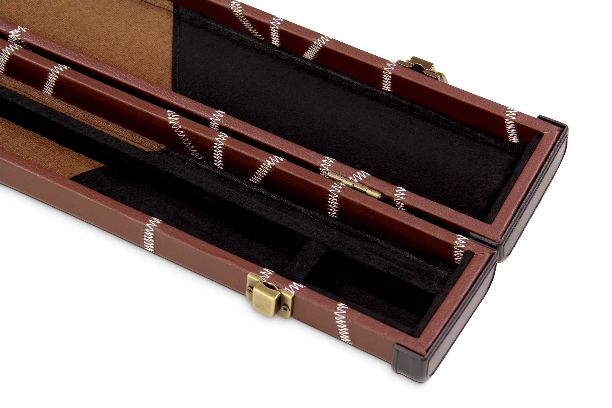 Deluxe crazy stitch 3/4 cue case