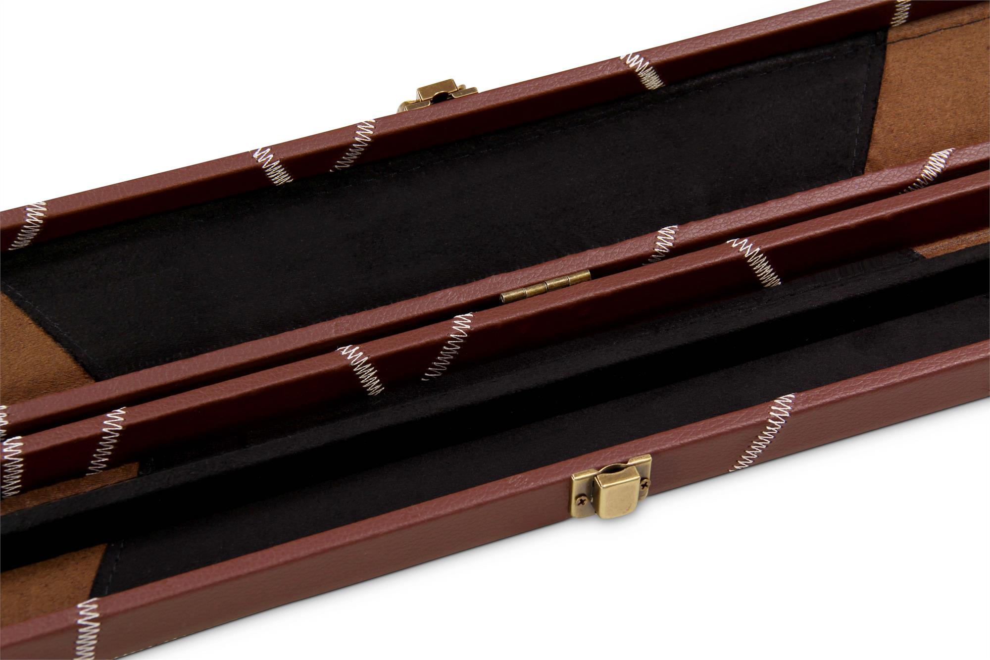 Deluxe crazy stitch 3/4 cue case