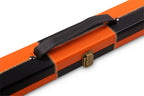 Deluxe chequered 1-piece cue case - 2 cues
