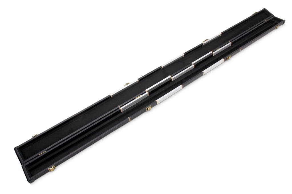 Deluxe chequered 1-piece cue case - 2 cues