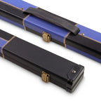 Deluxe chequered 1-piece cue case - 2 cues
